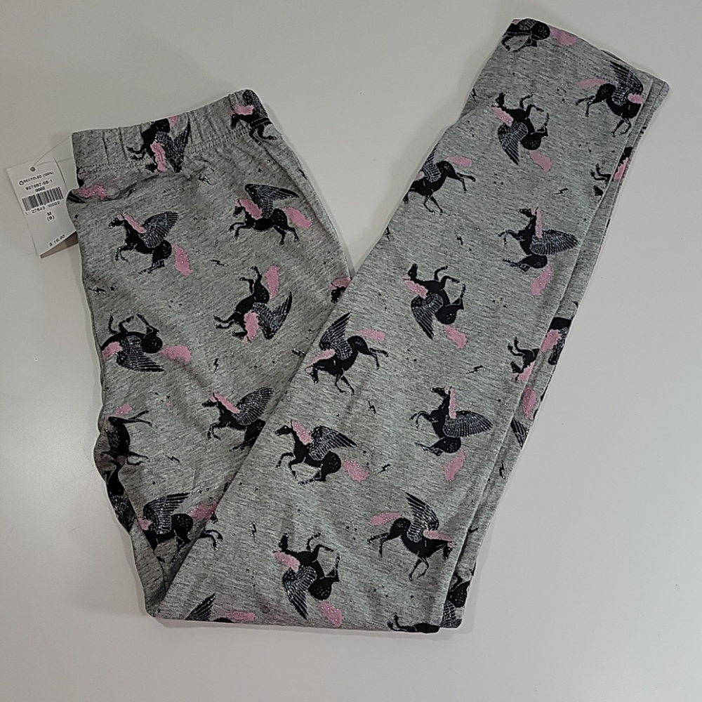 GAP Kids Girl Pegasus Leggings Size 8